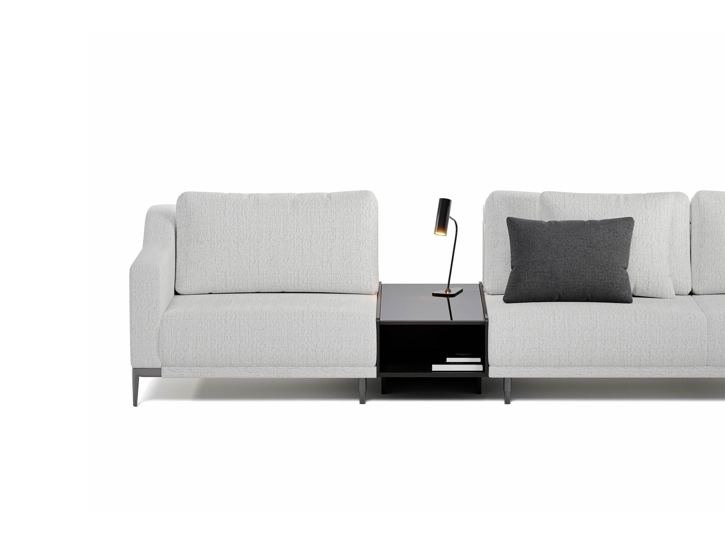 Milda Open Corner Sofa with Table