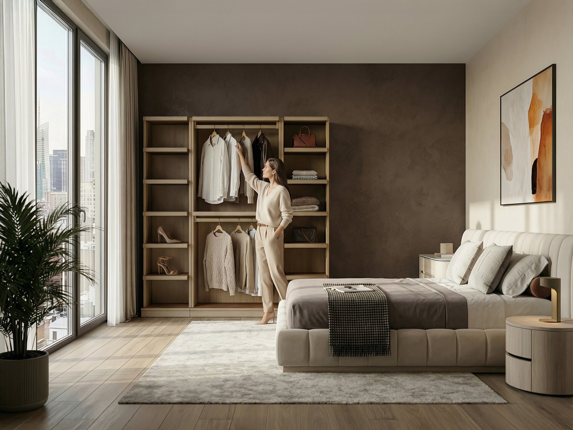The Hanger as Reach-In Closet