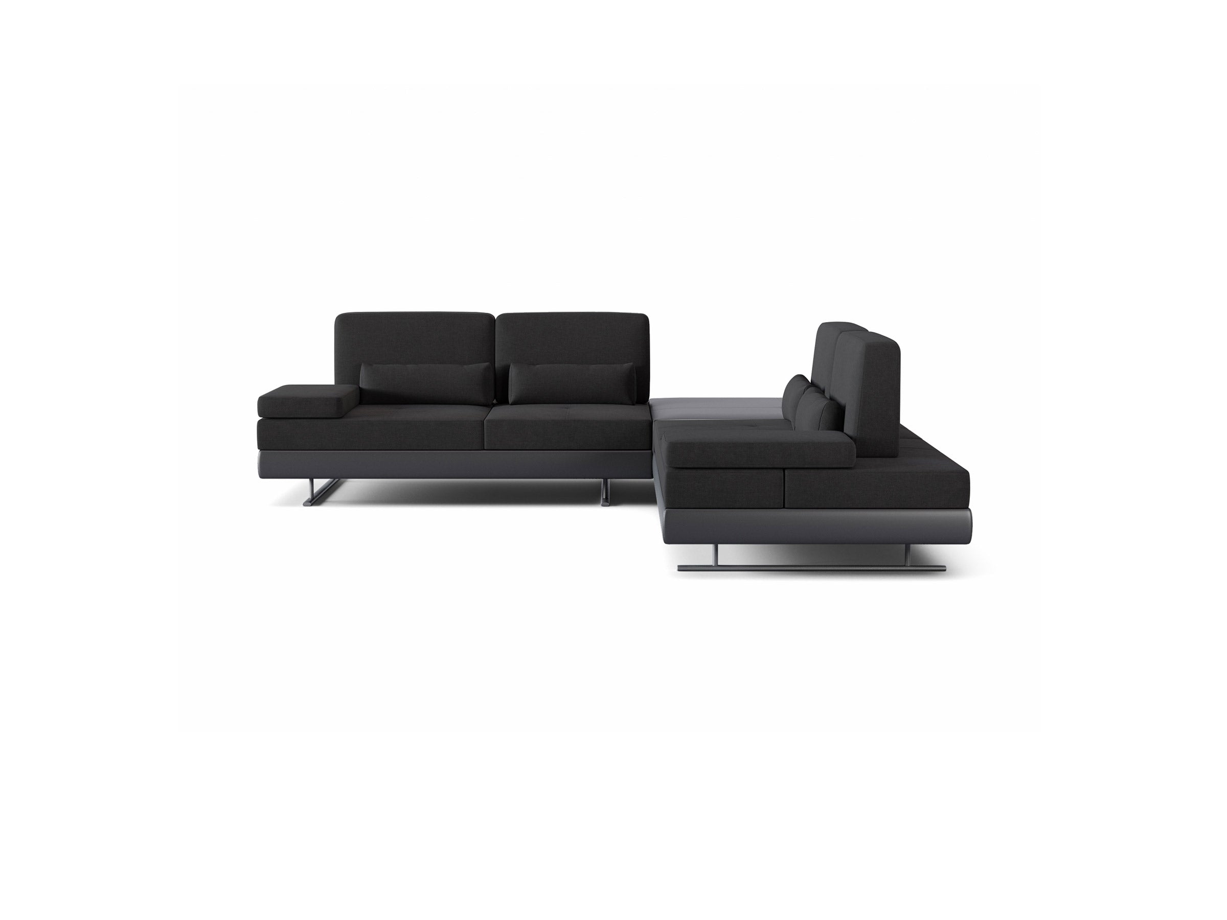 Mony Corner Sofa with Pouf