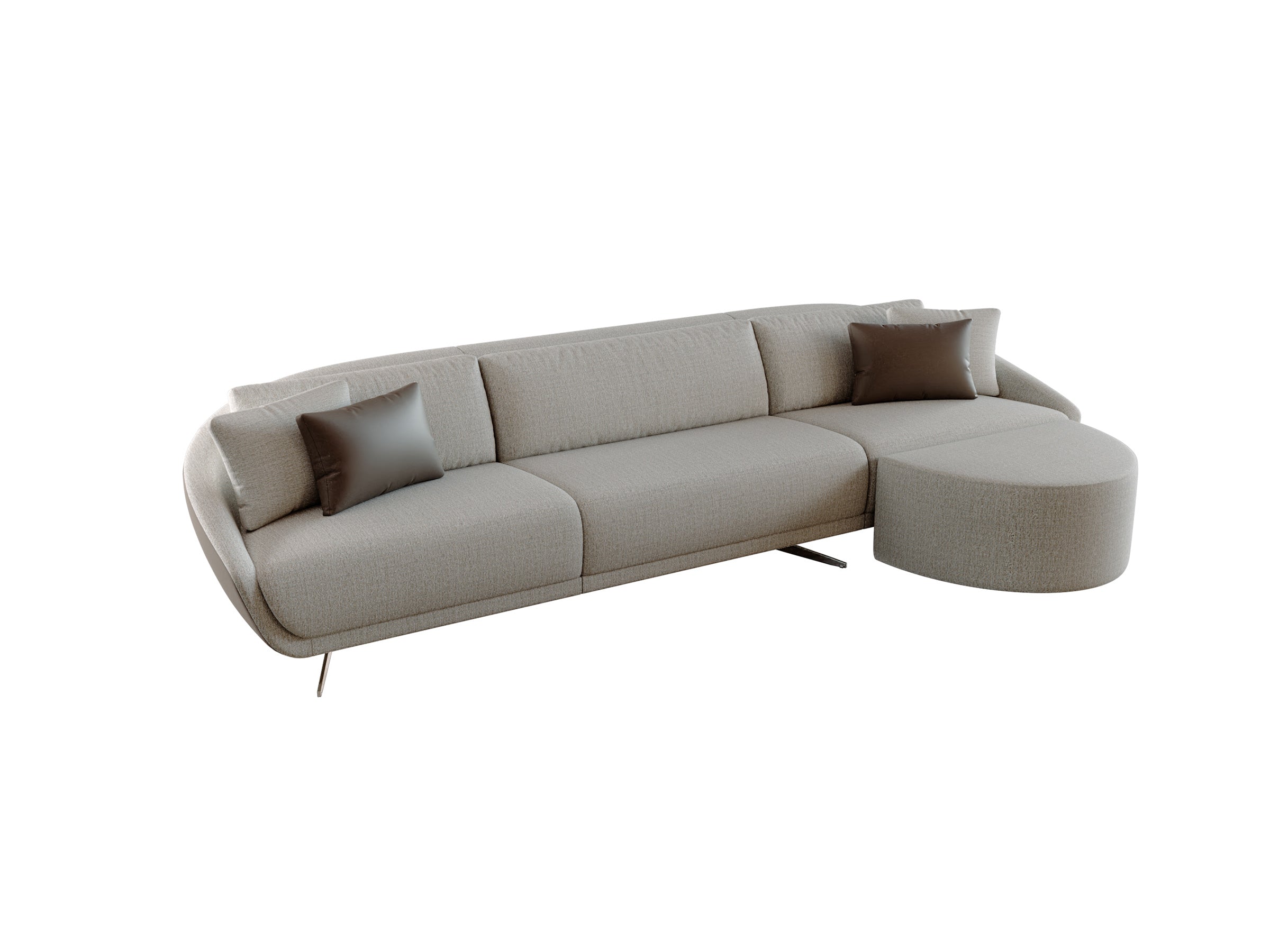 Podia Three Seater Sofa 133"