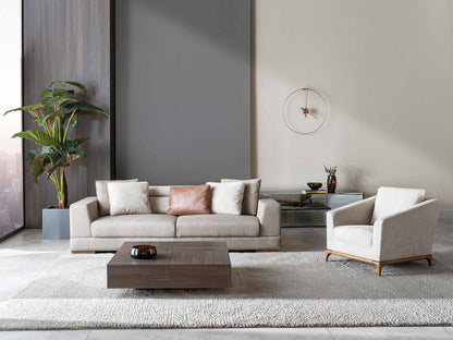Ada Wood Leg Armchair