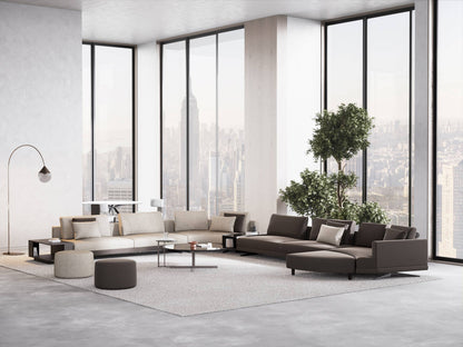 Mix Grand Corner Sofa with Table