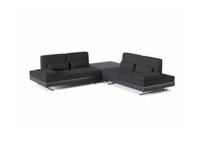 Mony Corner Sofa with Pouf - Lazzoni™