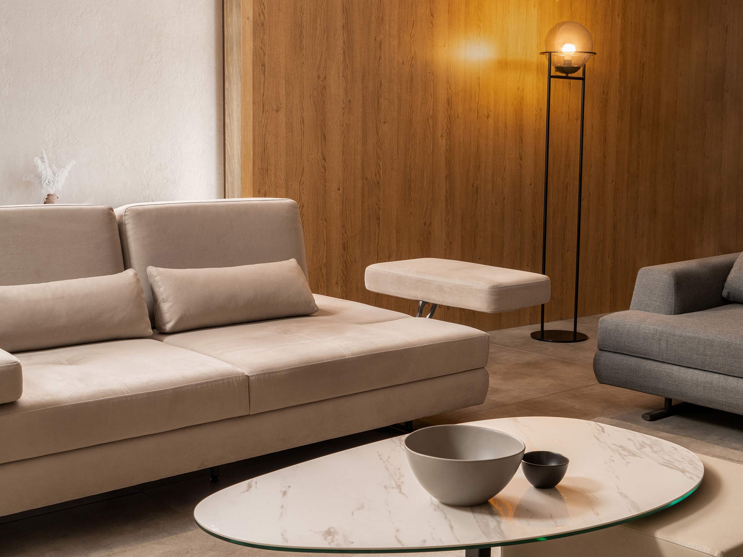 Mony Loveseat Adjustable Modern Sofa